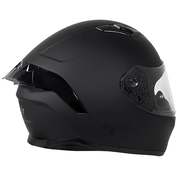 Stormer - Casque ZS 601 Solid Noir Mat