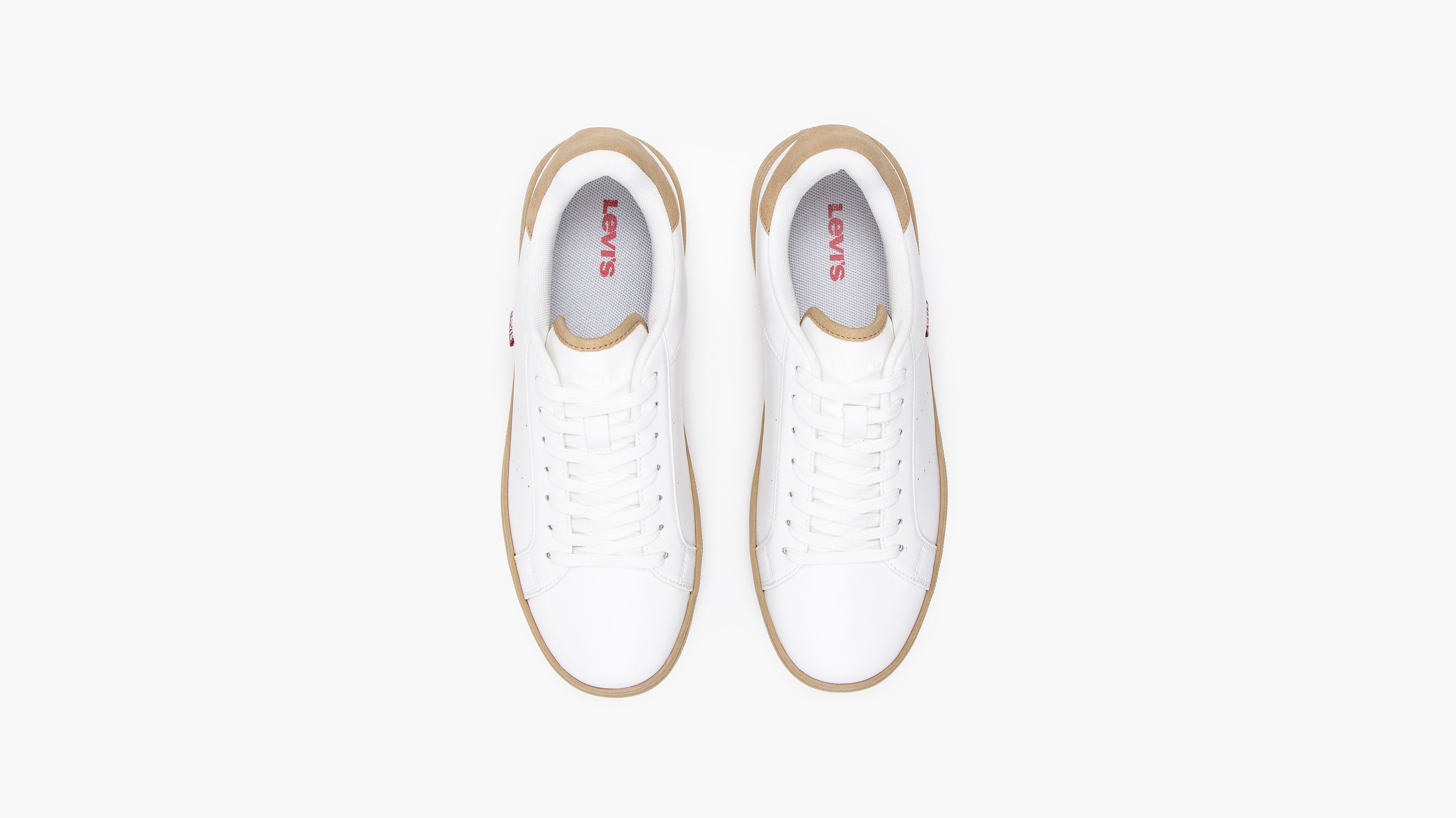 Levi's® Homme baskets Piper - Regular White - Blanc