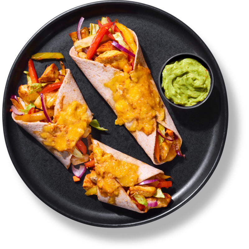 AH Gesneden verspakket tex mex burrito's