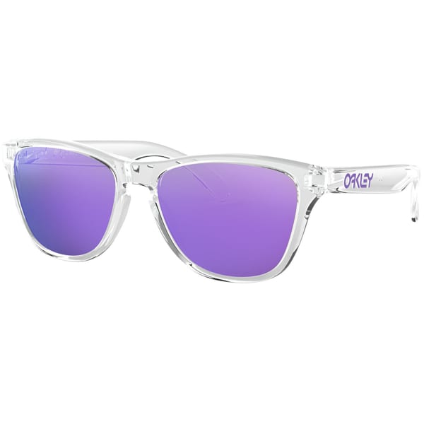 SFS272_Lunettes lifestyle OAKLEY FROGSKINS XS POL CLEAR PRIZM VIOLET