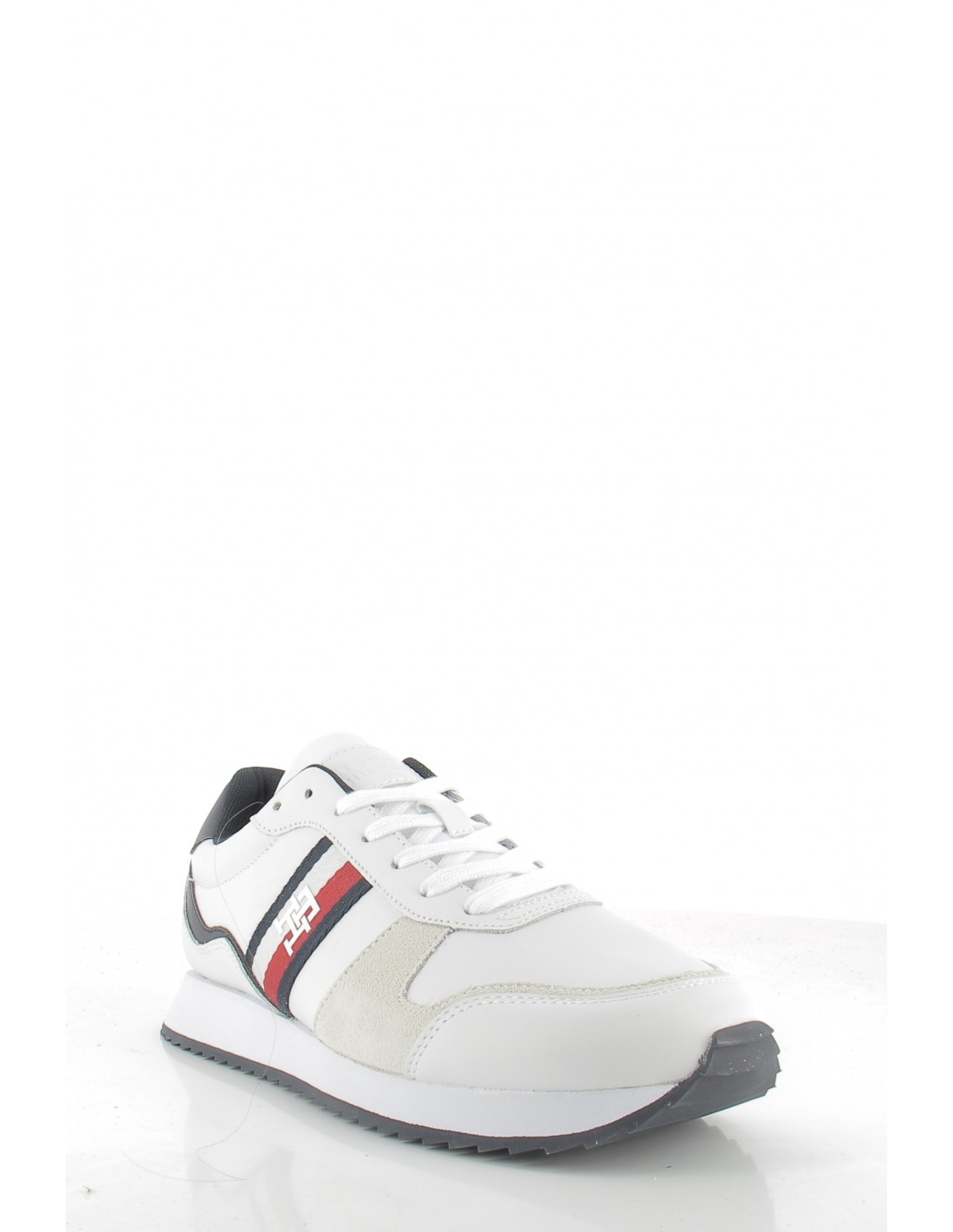 tommy hilfiger Baskets de ville Homme runner evo leather