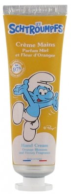 le-comptoir-du-bainLes Schtroumpfs Crème Mains Parfum Miel et Fleur d'Oranger 30 ml