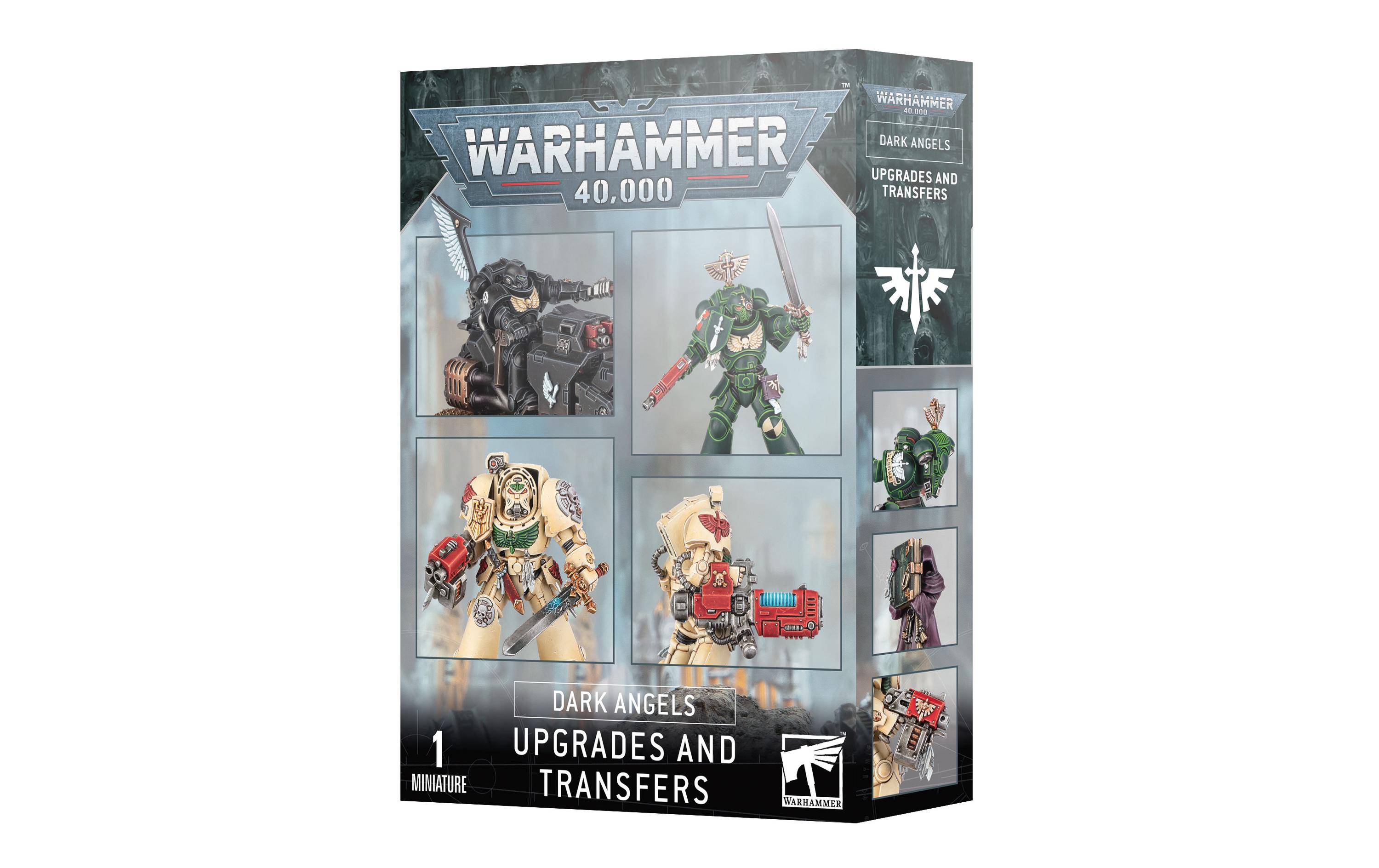 Upgrades Warhammer 40.000 Dark AngelsUpgrades und Abziehbilder der Dark Angels