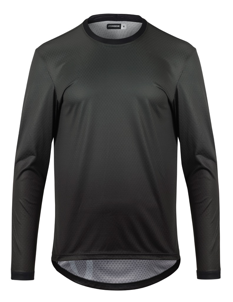 Assos Trail LS Jersey T3, Torpedogrå