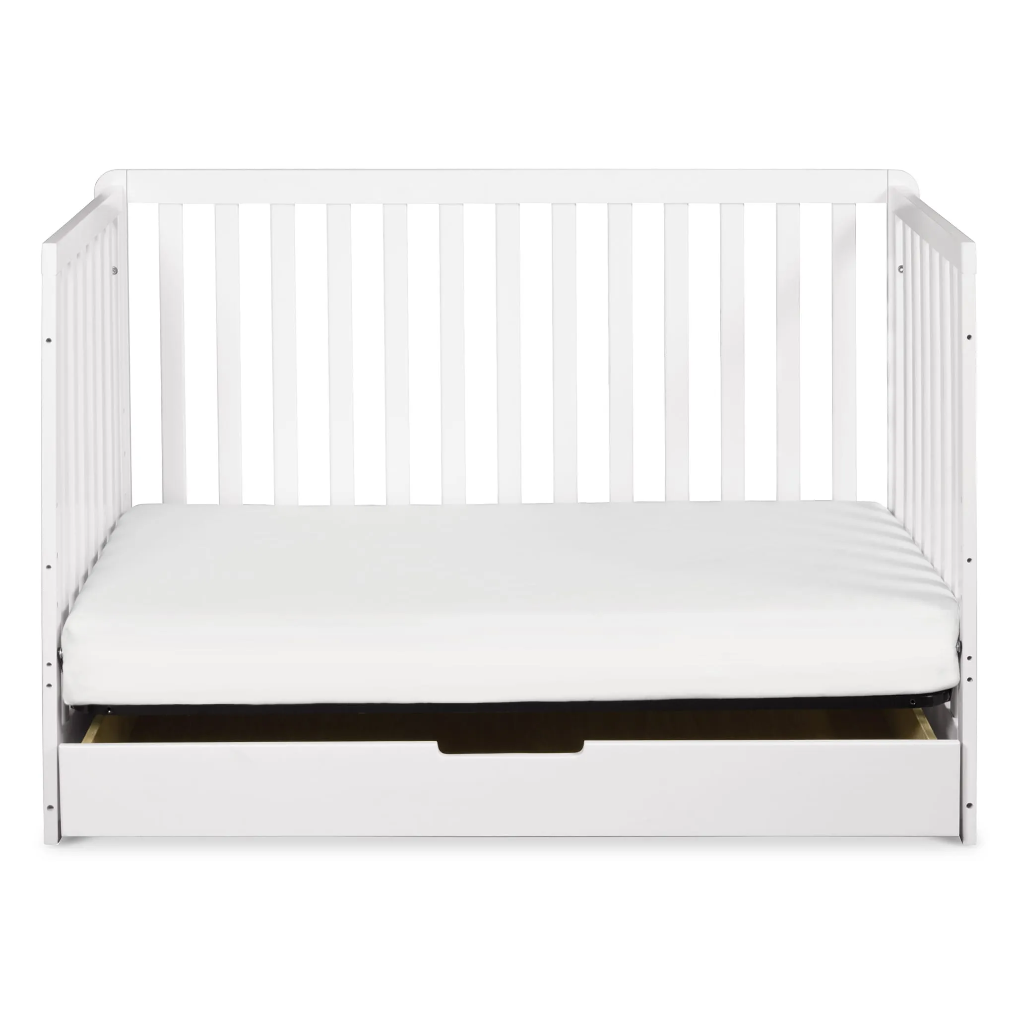 DaVinci Couchette Convertible 4-en-1 Colby avec Tiroir Gigogne - Blanc