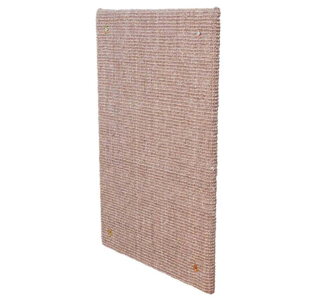 Ridsebræt XXL, sisal tæppe, katteurt, 50 × 70 cm, taupe