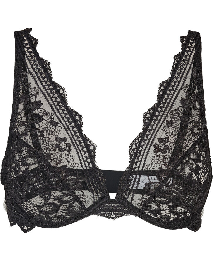 Simone Pérèle WIRED TRIANGLE BRA Sort