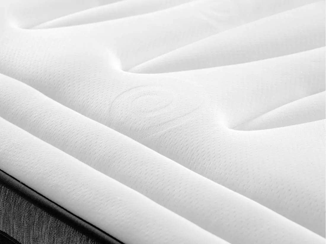 Matelas 160 x 200 cm hybride ressorts ensachés 7 zones et mémoire de forme ép.30cm - OLIANE de YSMÉE