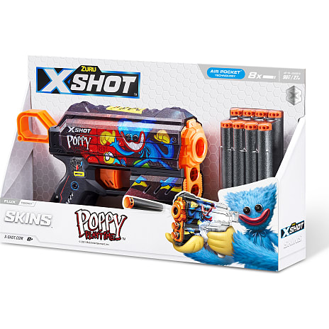 X-shot Flux Poppy Playtime Blaster
