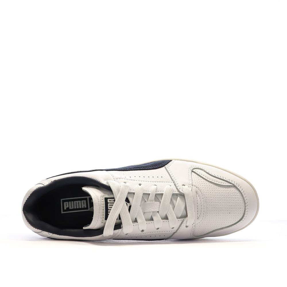 Puma Baskets Blanc/Marine Homme Puma Slipstream Lo Varsit