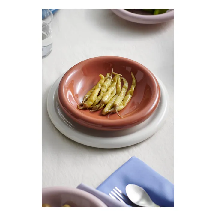 Hay Assiettes creuses en terracotta Barro - Set de 2, Rui Pereira