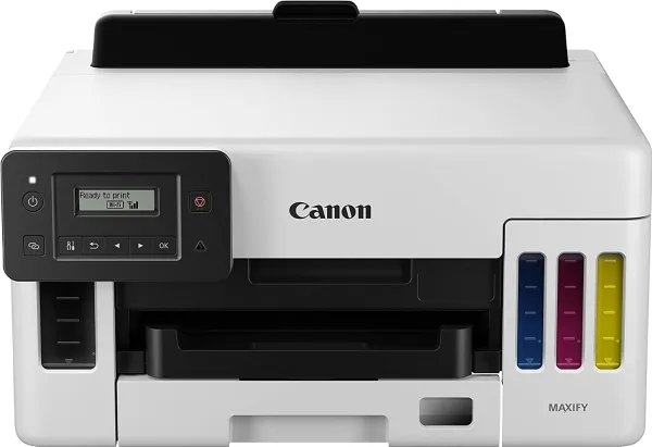 Canon MAXIFY GX5050 - Printer - farve - Duplex - blækprinter - ITS - A4/Legal - 600 x 1200 dpi - op til 24 ipm (mono) / op til 15.5 ipm (farve) - kapacitet: 350 ark - LAN, Wi-Fi(n), USB 2.0