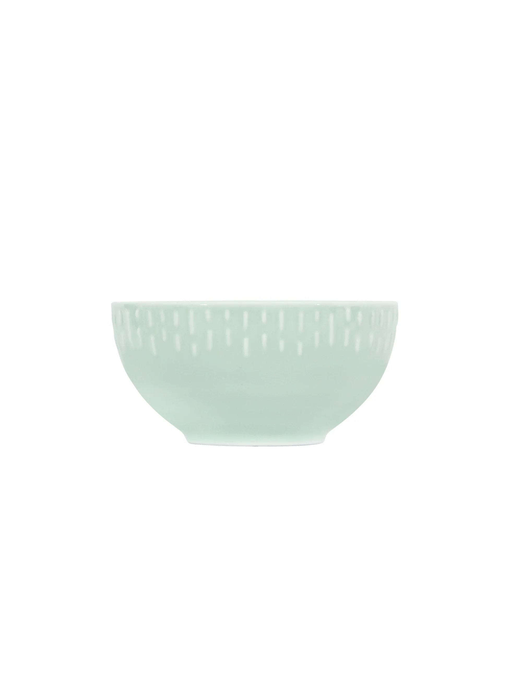 Aida  Confetti Pistachio skål m/relief - Ø14 cm.