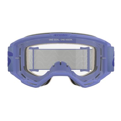 Masque cross Alpinestars VISION 5 WORDMARK 2025 - Violet