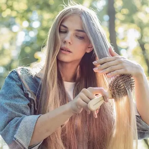 Bamboo Oval Hairbrush