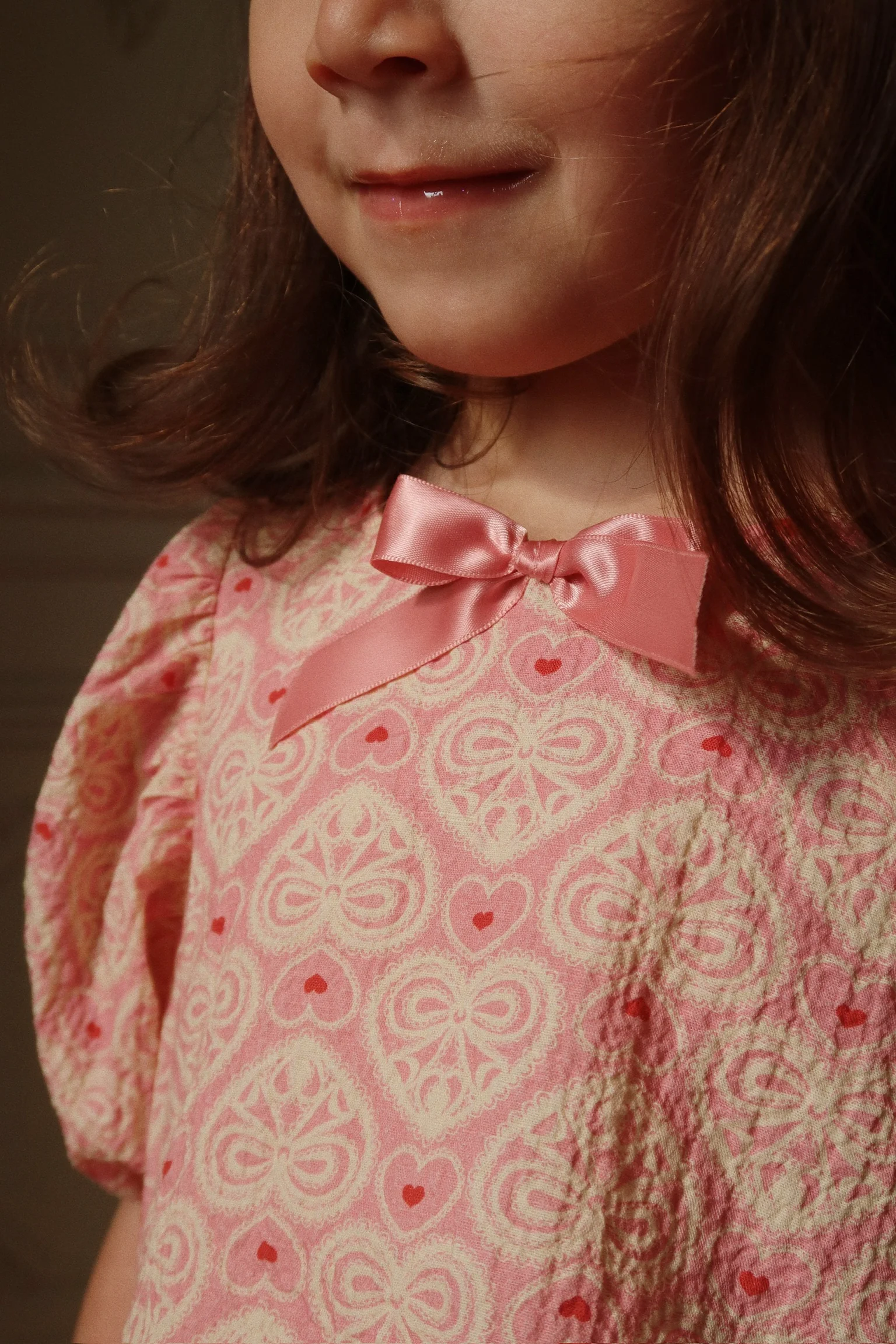 Ava bluse - lacy pink - 12M