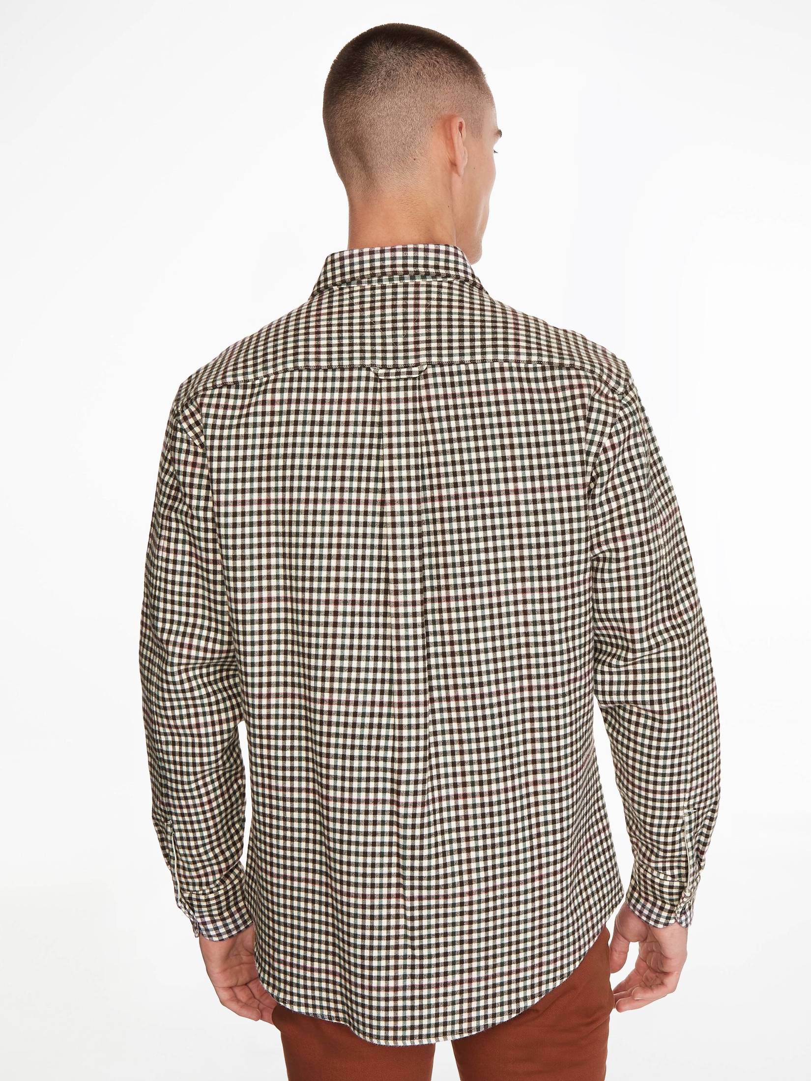 Tommy Hilfiger| Herren Hemd TATTERSALL Langarm