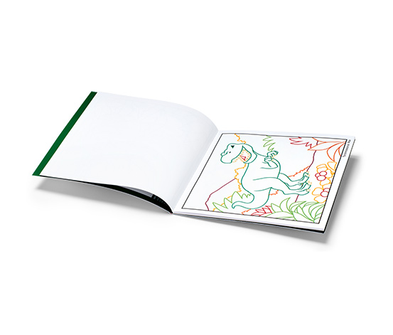 Buch: »Zauberpapier Malbuch ‒ Gigantische Dinowelt«