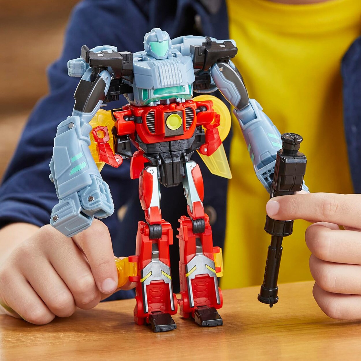 Hasbro Transformers EarthSpark Cyber-Combiner Mehrfarbig Spielfigur