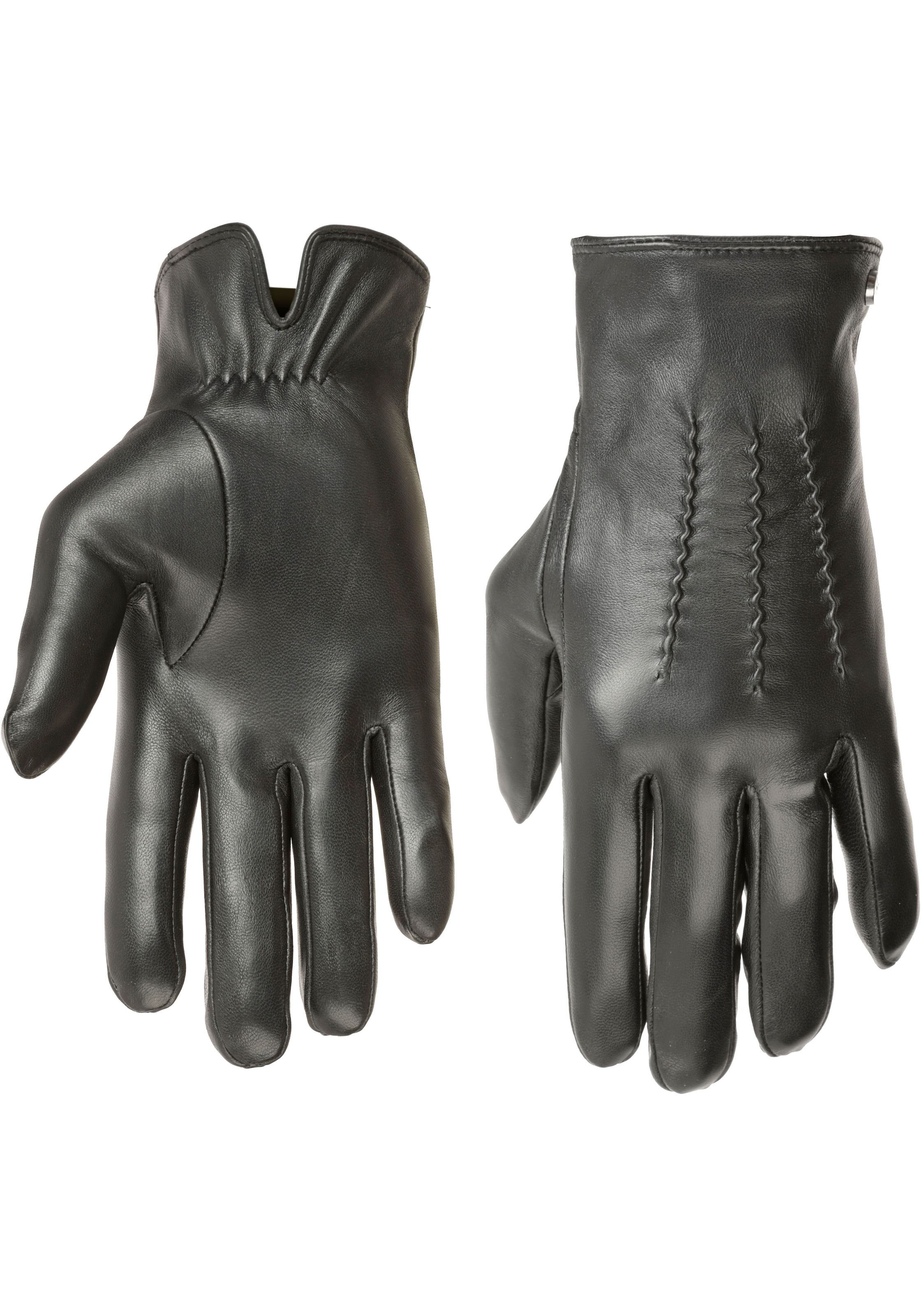 PEARLWOOD Lederhandschuhe »Gates«, , weiches Innenfutter aus Fleece