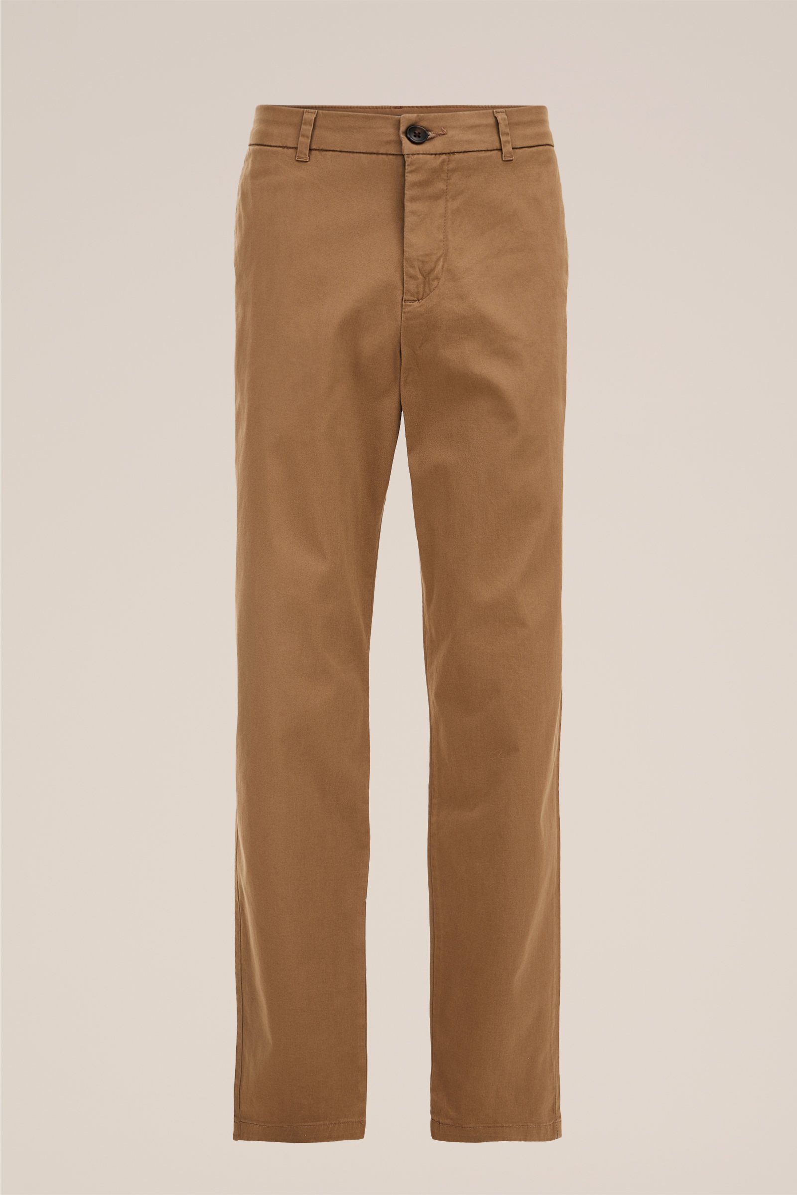 relaxed fit chino Fundamentals Kaneelbruin