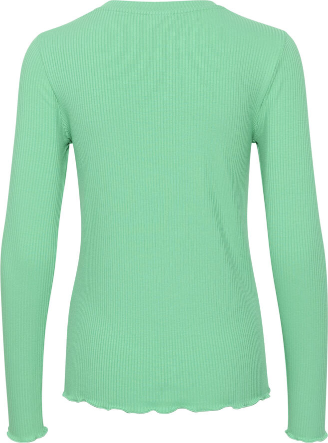 Kaffe KAdrew LS T-Shirt Gumdrop green