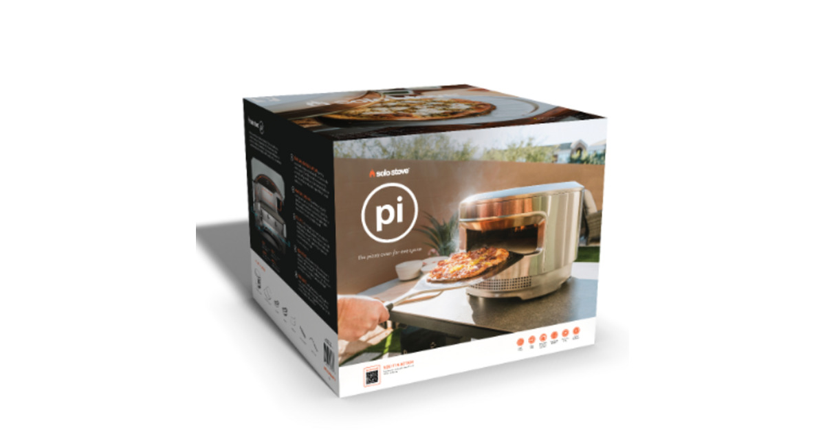 Solo StovePI Houtgestookte pizzaoven  (Roestvrij staal)