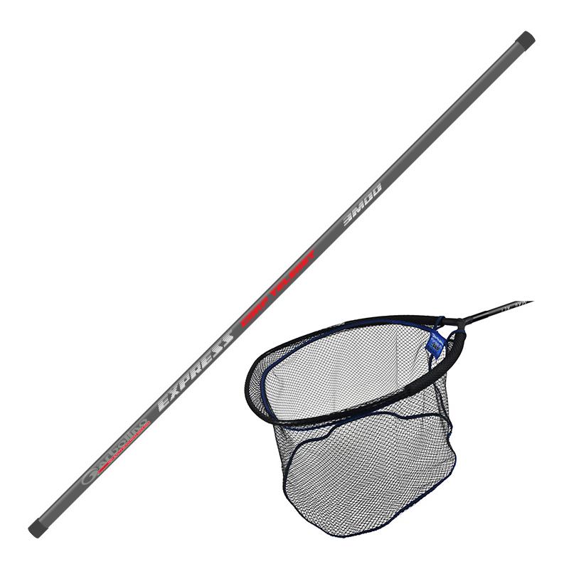 Pack Manche + Tête D'épuisette Garbolino Carp Telenet + Express Carp
