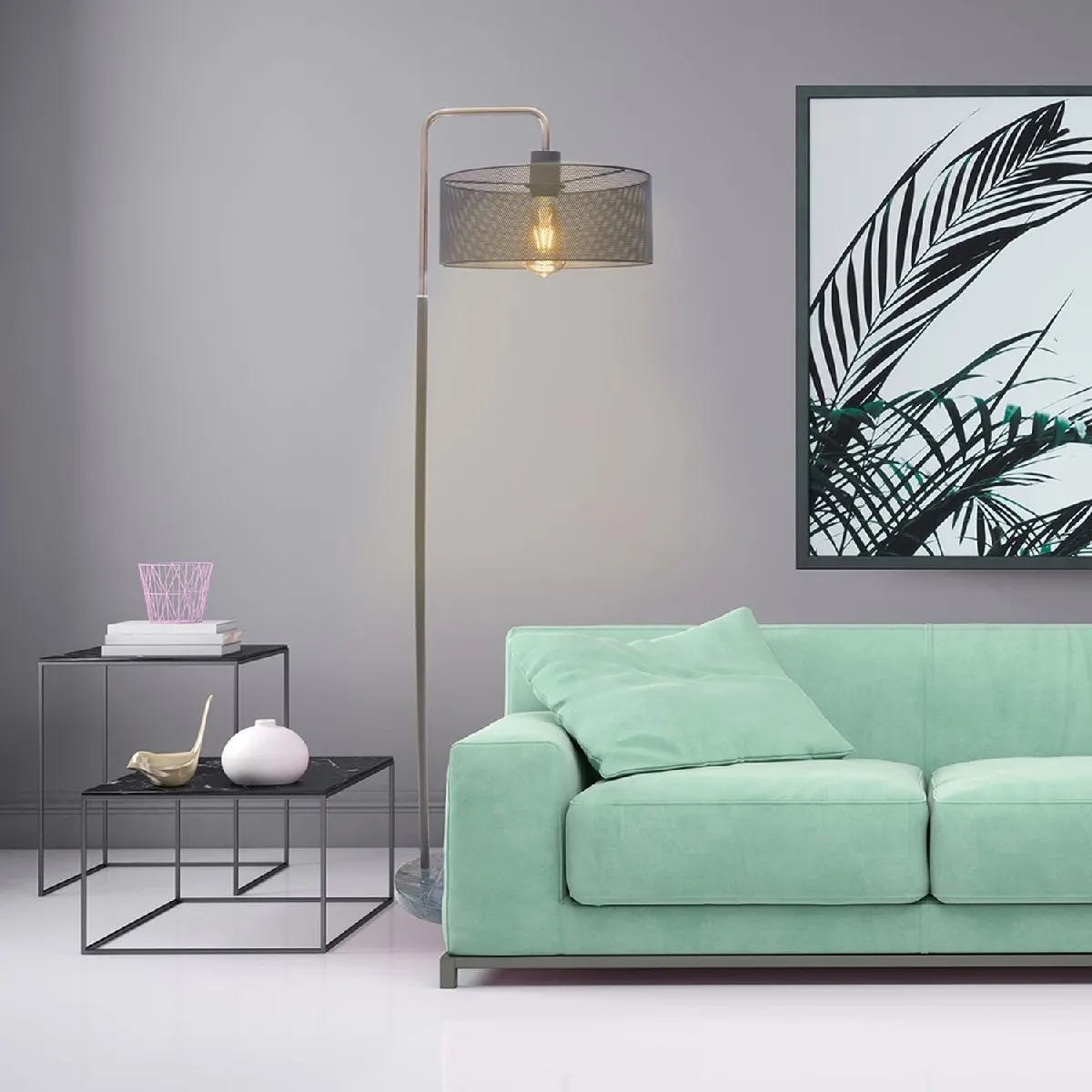 The Home Deco Factory Lampadaire Yvan