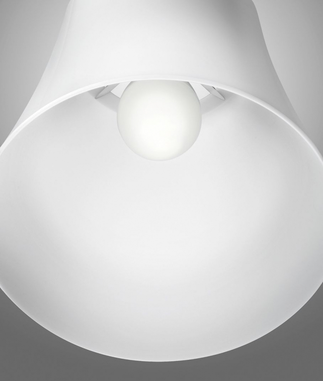 Foscarini Birdie Piccola hanglamp Ø17 wit