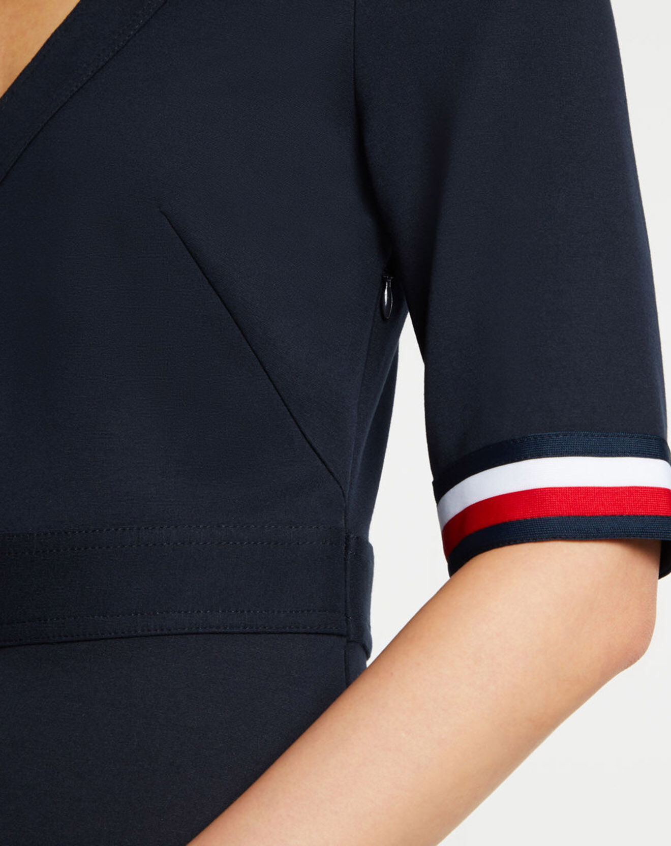 Tommy Hilfiger Robe Classique Flag bleu marine