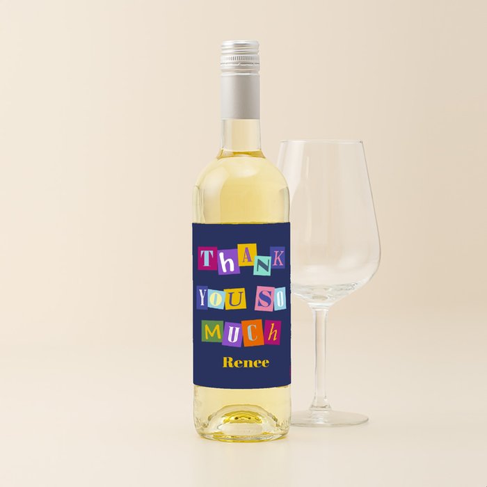 Condado Real | Verdejo - Viura | Thank you met eigen naam | 750 ml