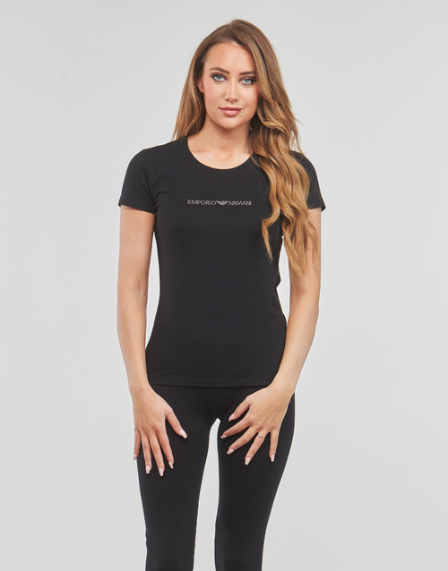 Emporio Armani - T-SHIRT CREW NECK - Noir