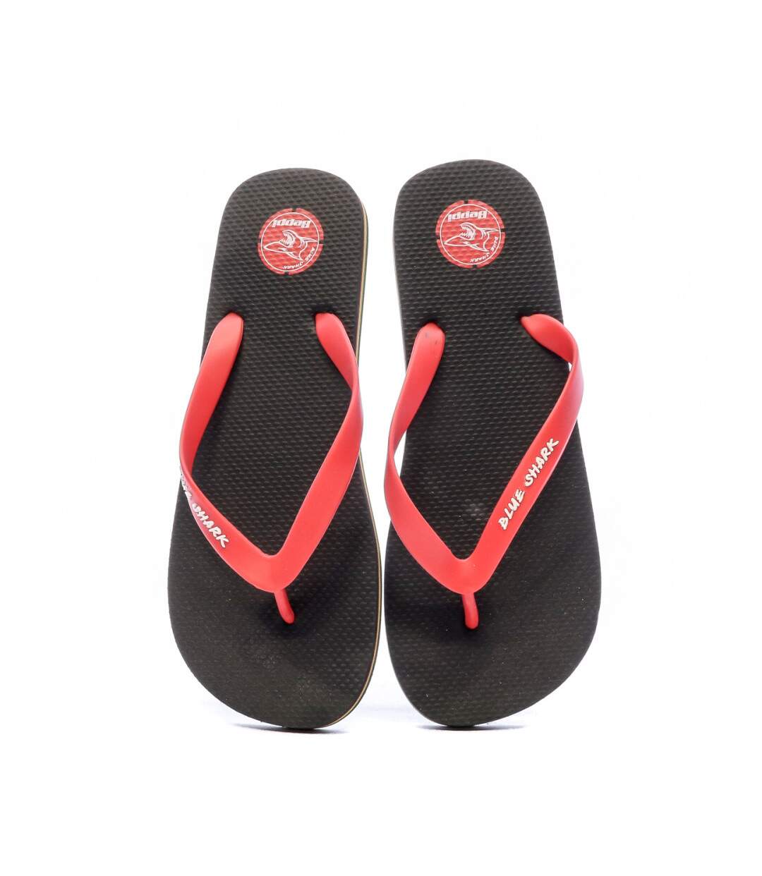 Tongs Noir/Rouge Homme Beppi Slipper
