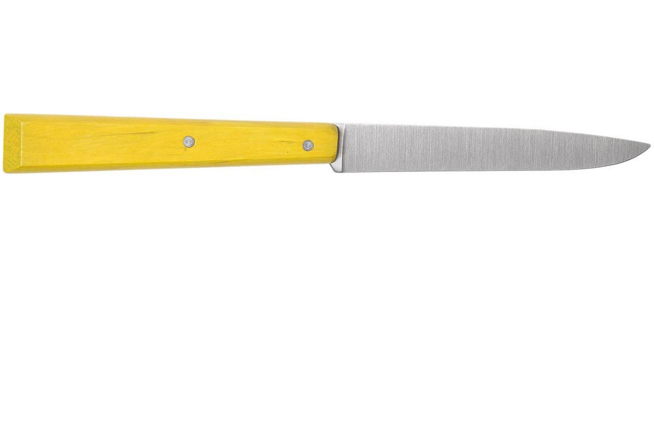 Opinel tafelmes Bon Appétit, N°125, geel
