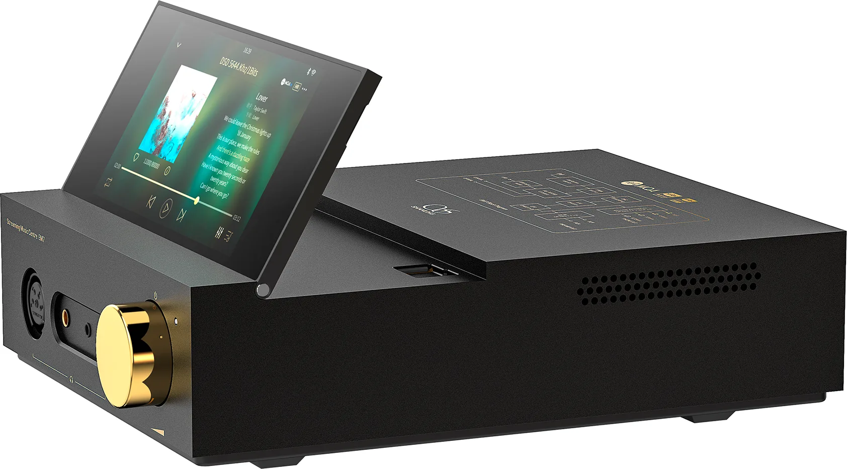 Shanling EM7 Streaming Music Center Noir Lecteurs réseau audio