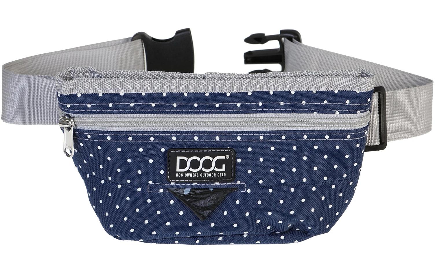 Treat Pouch Stella L Navy / Polka DotsHochwertiger Leckerlibeutel mit herausnehmbarem Innenfutter