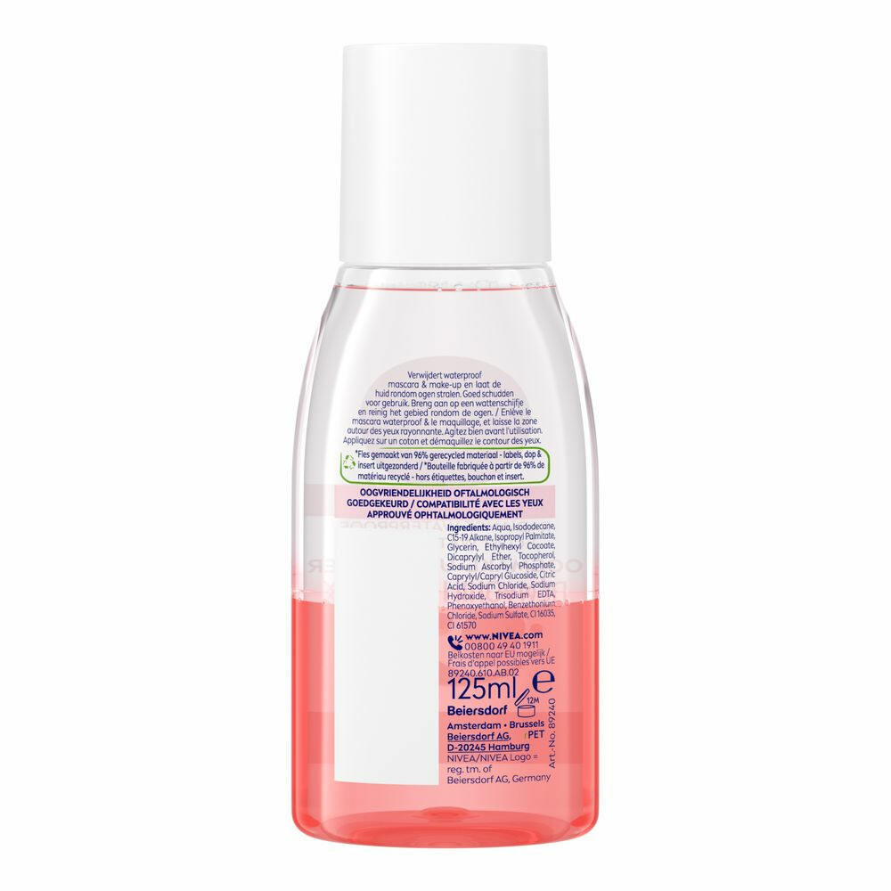 Nivea Oogmake-Up Remover Stralende Oogcontouren125 ml