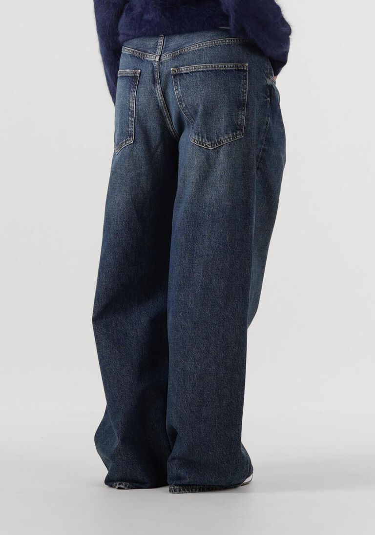blauwe agolde wide jeans vana jean in nexus