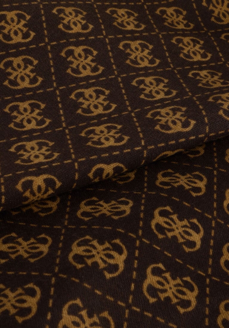 GUESS zwarte guess sjaal g-james logo