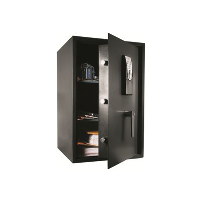 Reskal SE 4 - Coffre-fort 78L à code - 2 étagères - acier noir