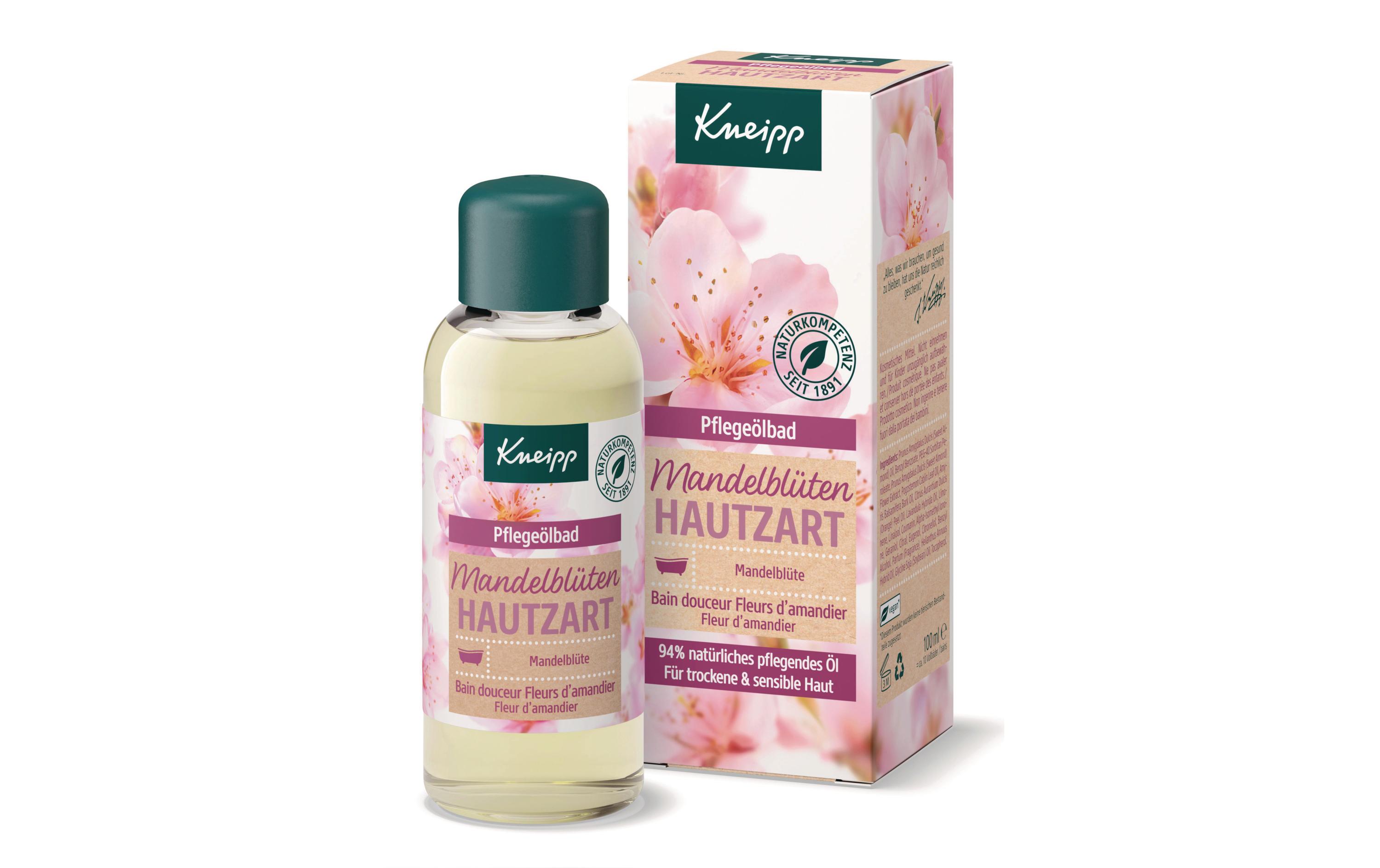 Badeöl Mandelblüten Hautzart 100 ml1 Stück1 StückNatürliches pflegendes Badeöl
