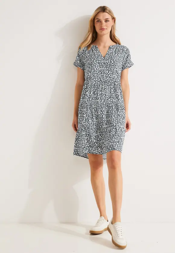 Tunikakleid mit Print - cool vintage green