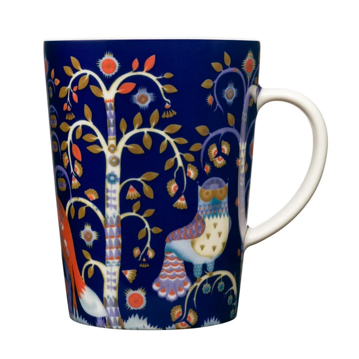 Iittala - Taika Becher mit Henkel, 0.4 l, blau