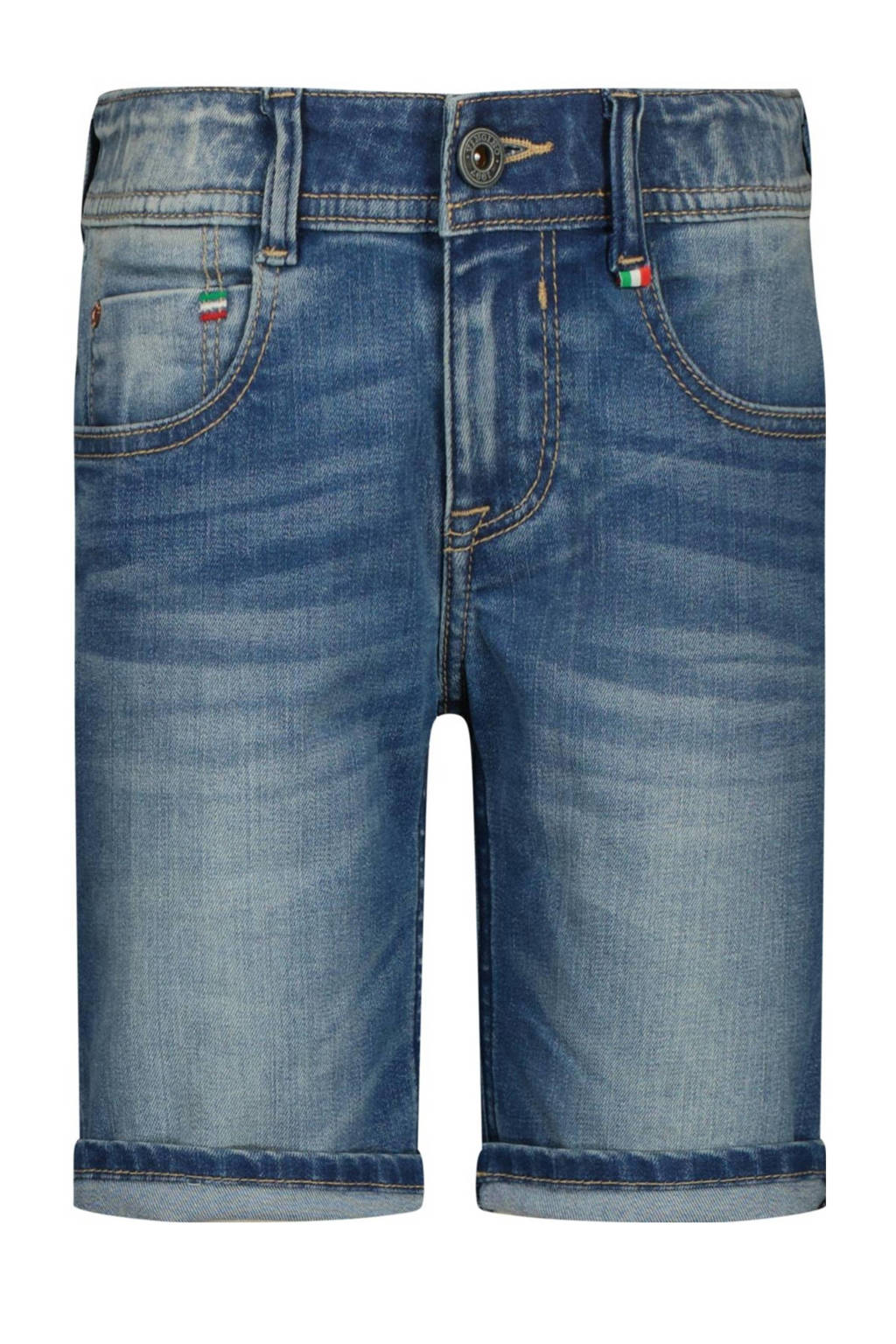 Vingino denim short Curzio mid blue wash