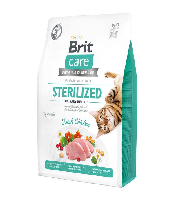 Brit Care Trockenfutter für Katzen Sterilized