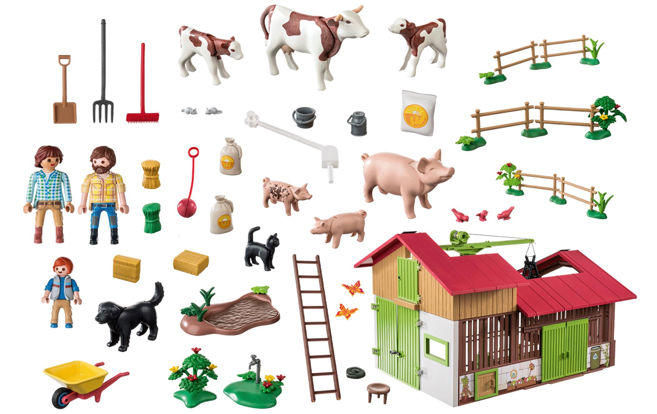 Country Grosser Bauernhof 71304Bauernhof-Spielset