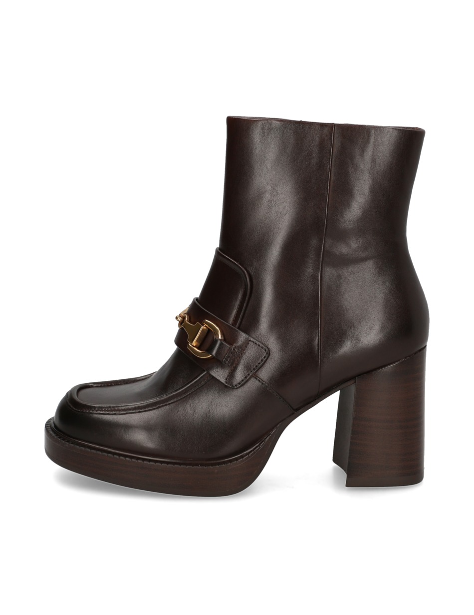 Glattleder Stiefelette