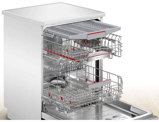 BOSCH - Lave vaisselle 60 cm SMS6ZCW12F, Série 6, Zeolith, Extra Clean Zone