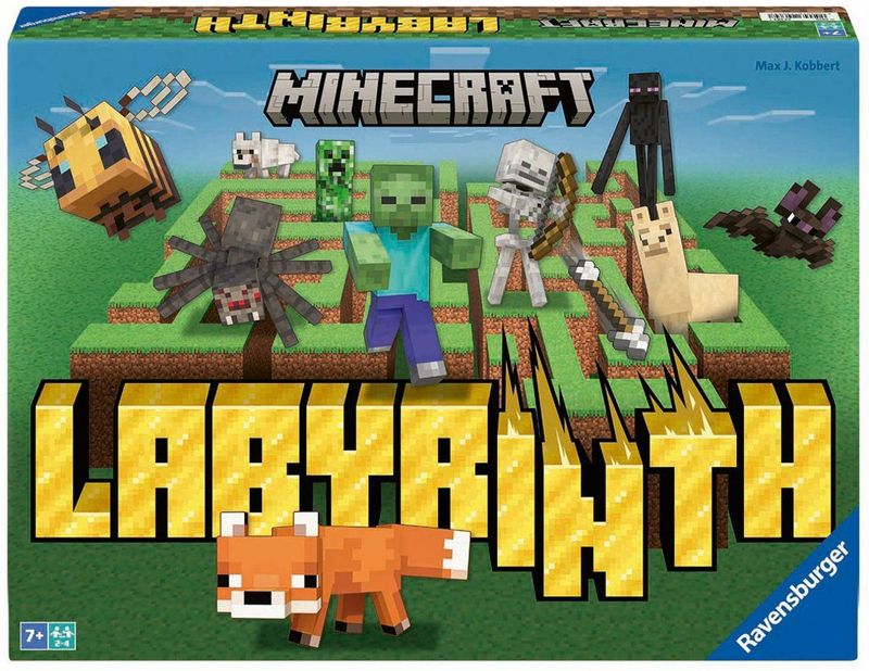 Ravensburger - Labyrinth Minecraft - Bordspel - Multicolor - Karton